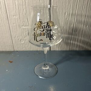 Magnify Brewing + Horus Aged Ales Teku Beer Glass “Yeah You Know Me”